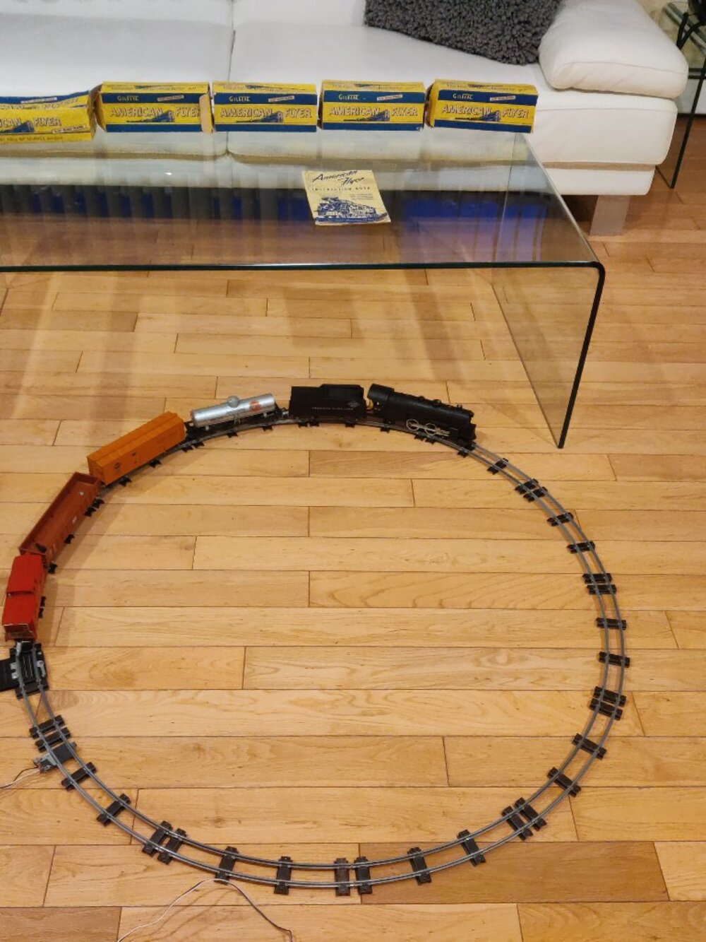 Vintage Gilbert American Flyer Train Set